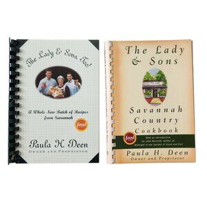 The Lady And Sons Savannah Country Spiral Cookbook Collection Box Set Paula Deen